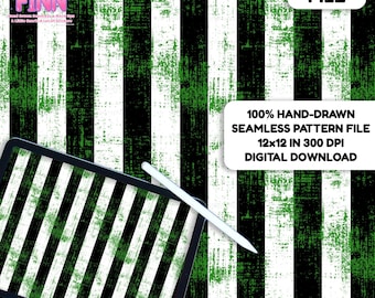 Halloween Stripes Digital Paper, Seamless Beetle Stripe Pattern, Fabric Download, Juice Striped, Digital Printable Scrapbook paper