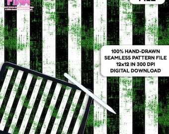 Halloween Stripes Digital Paper, Seamless Beetle Stripe Pattern, Fabric Download, Juice Striped, Digital Printable Scrapbook paper