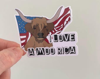 America Sticker, Vinyl Sticker for Water Bottle, trending stickers, sticker for laptop,stickers for cups,sticker book,4th of July,military