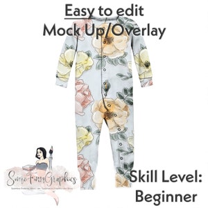 May include: A light blue baby onesie with a floral pattern featuring yellow, pink, and green watercolor roses. The onesie has a snap closure at the crotch and a zipper closure at the back.
