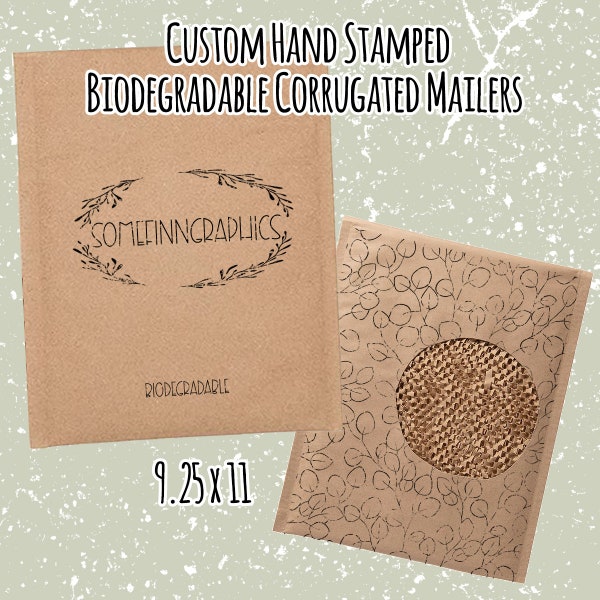 Custom Bubble Mailers Etsy