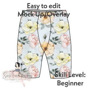 Underwear Mock-Up / Long Underwear Mock Up / Digital Mock up for clothing / Under garments PNG / Instructions Included