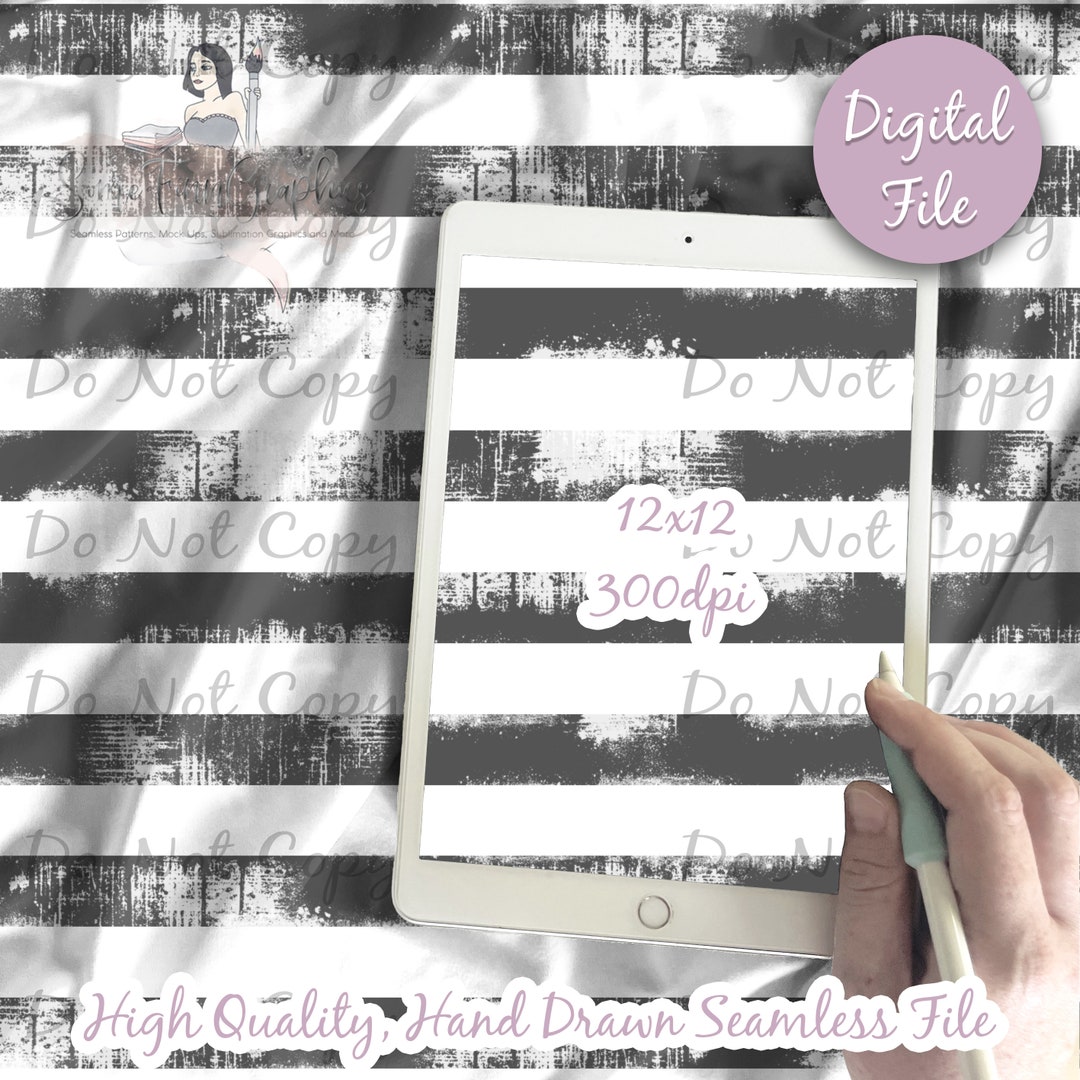 Distressed Stripes Seamless Digital Paper | Fabric Striped Pattern ...
