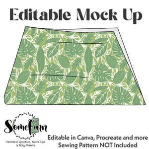 Folded Towel Mock-Up / Fabric Mock Up / Digital Mock up for Beach Pool Terry Fabrics Fold / PNG