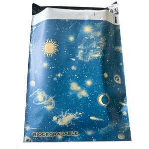 Dreammao Custom Cornstarch Eco Friendly Compostable Biodegradable Non Plastic Poly Mailers Mailing Bags With Logo - Foto 4