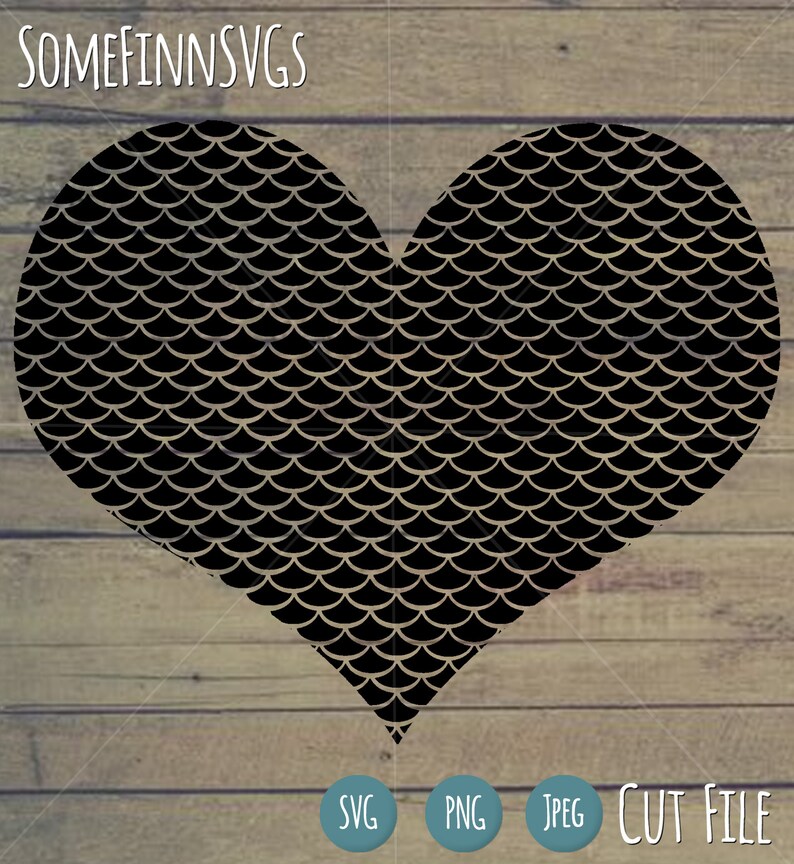 Free Free Mermaid Scale Heart Svg 754 SVG PNG EPS DXF File