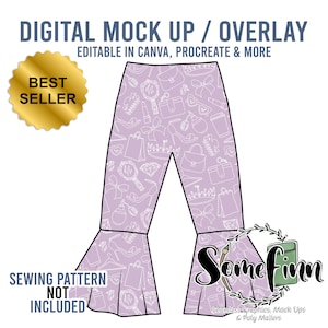Pants Mockup, Digital Mock up template, Mock Up Kid, Digital Mock Up, Photoshop Mockup, PNG Mockups, Canva Mockup Template, Procreate Mockup