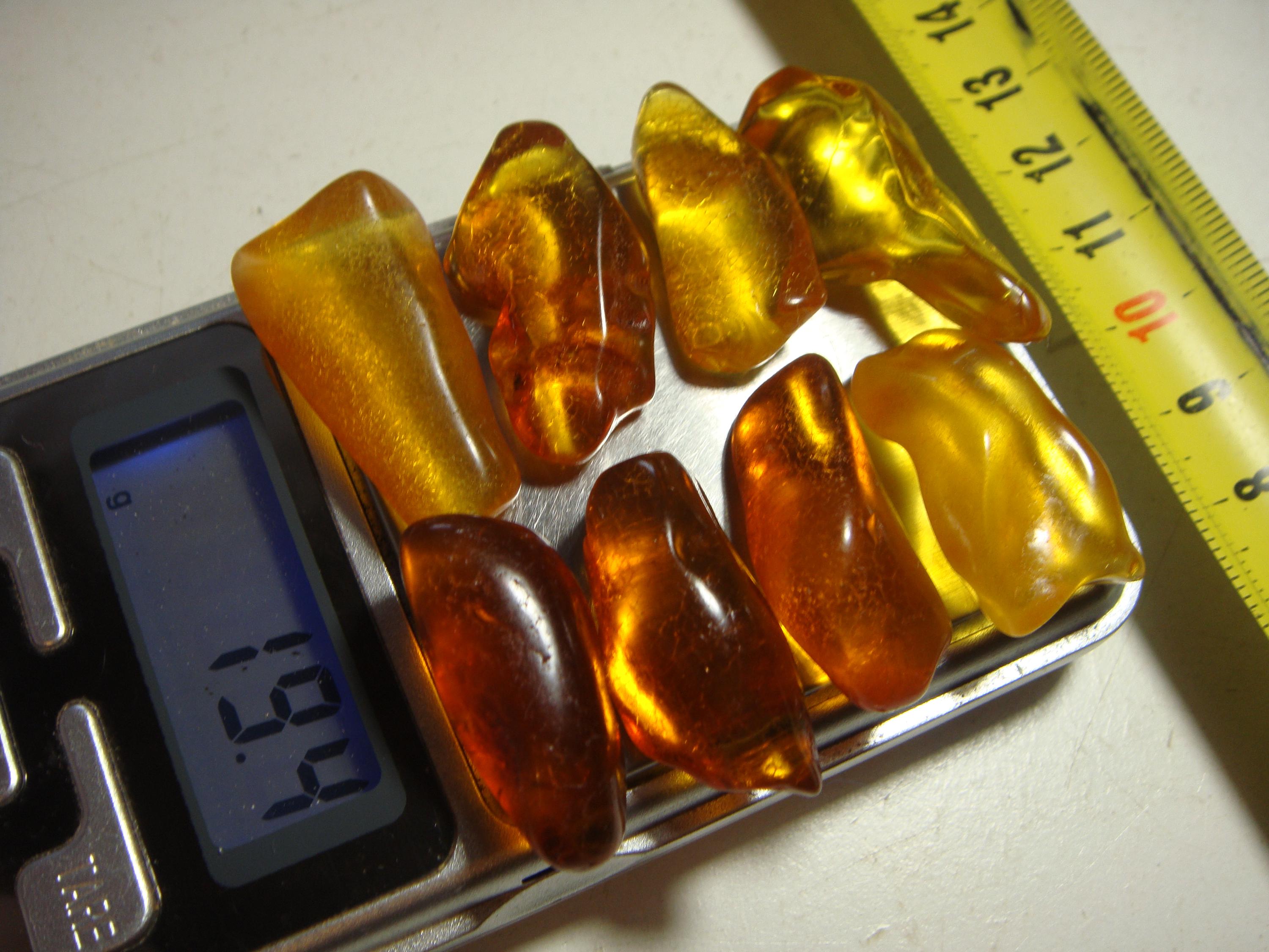 AMBER BALTIC / Raw Baltic Amber Stone Stones Bernstein Natural Bursztyn ...
