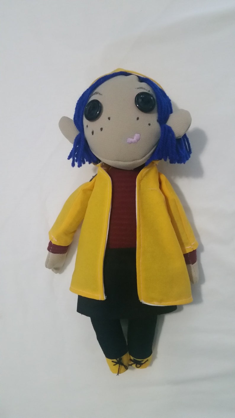 coraline plush doll