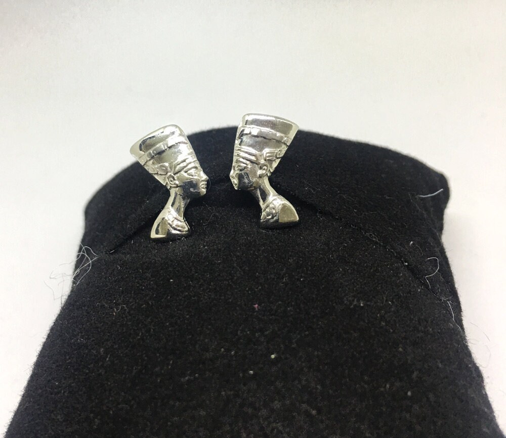 silver earrings egypt