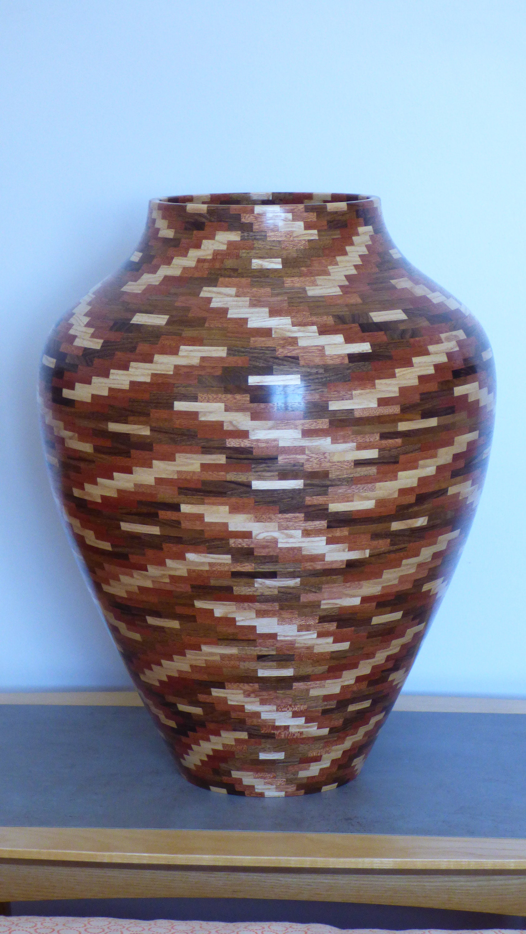 Big Segmented Vase Etsy