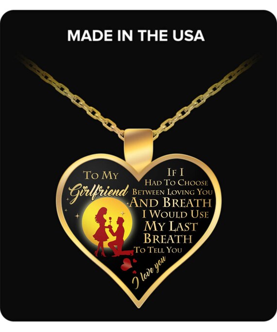 my girlfriend necklace