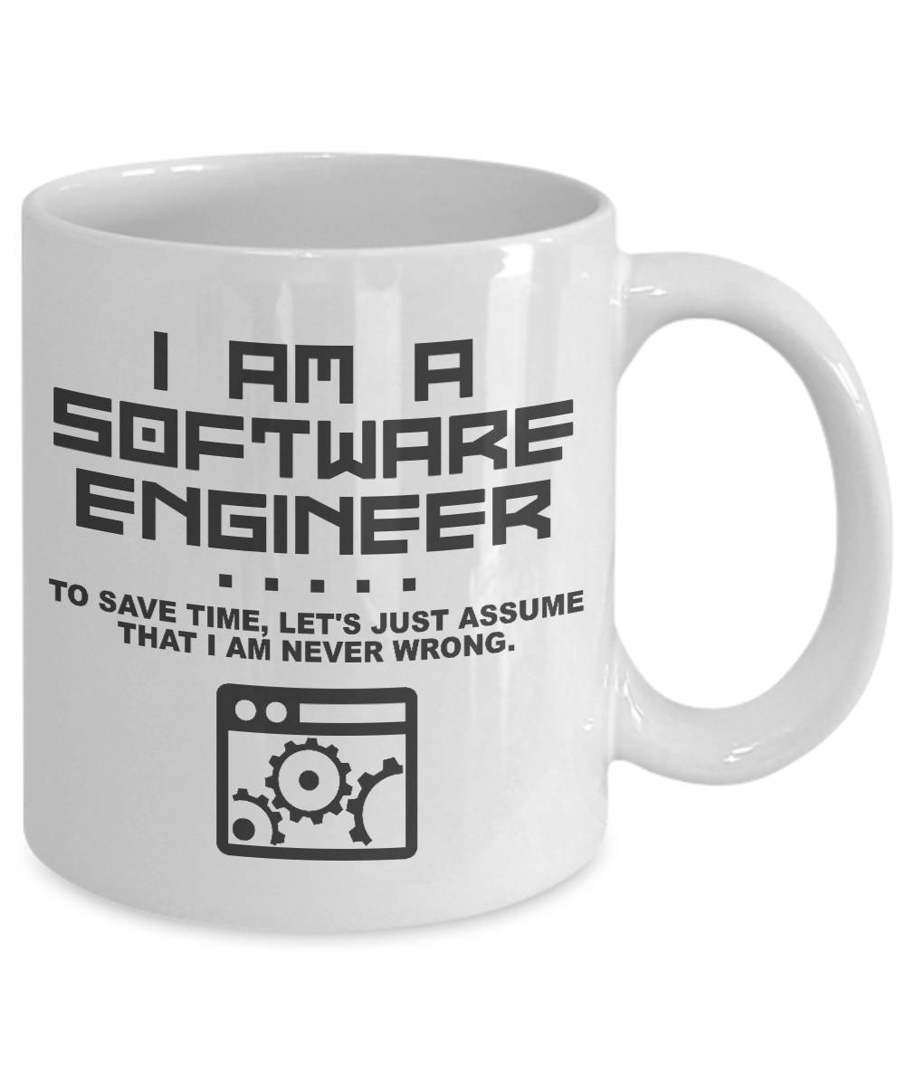 Software Engineer Gift Software Mug Software Engineer Mug Etsy