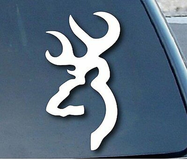 Browning Buck Logo Decal Window Bumper Car Truck Sticker | Etsy