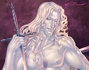 Alucard - Illustration Print (11"x17")