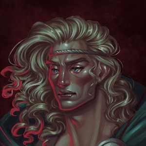 Achilles - Impresión de ilustración (8.5"x11")