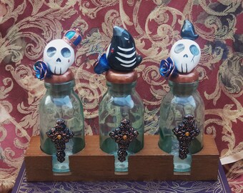 Memento Mori Elixir Bottle - Set of 3