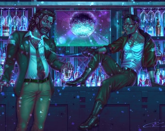 Disco Elysium - Illustration Print (11"x17")