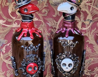 Plague Doctor Elixir Bottle (3 colors )