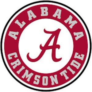Coupe et pliage combinés de l'Université de l'Alabama - MODÈLE UNIQUEMENT