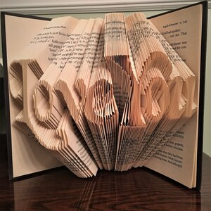 Love You Book Folding