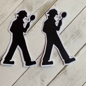 Detective Cut Outs, Detective Birthday, Detective Decorations - Etsy