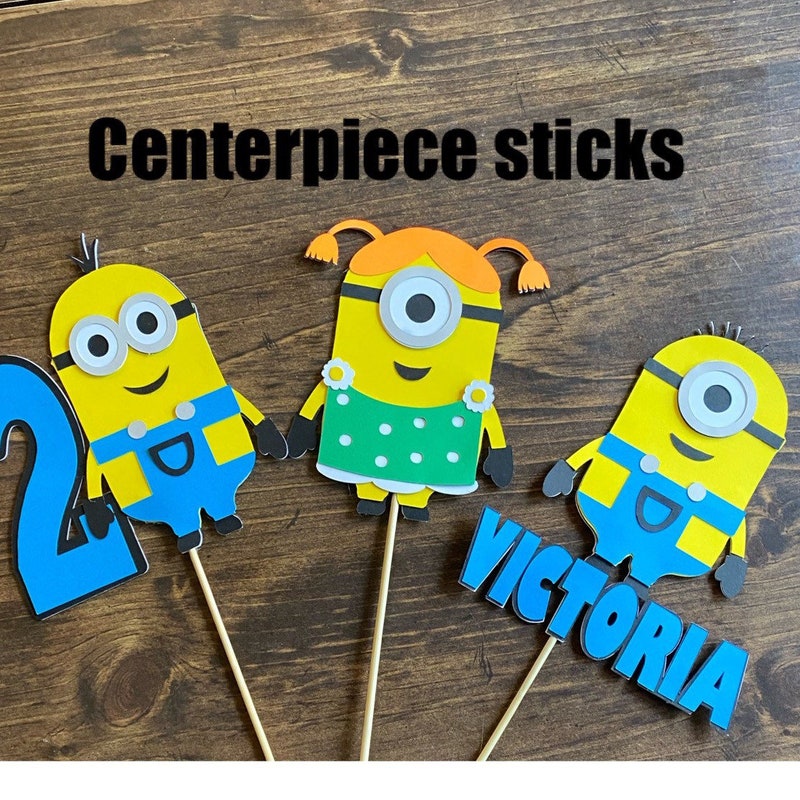 Minion Centerpiece - Etsy