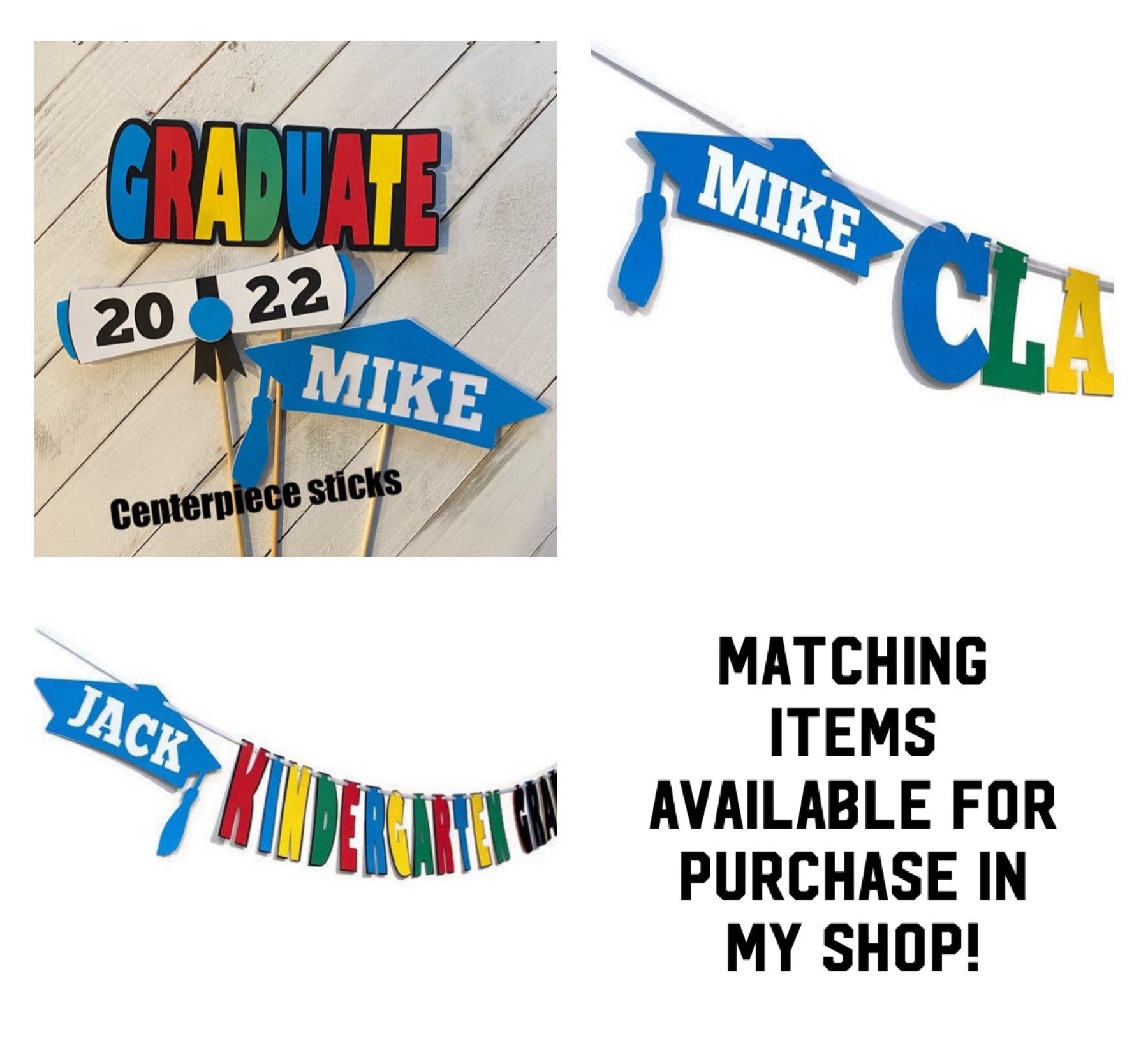 Kindergarten Graduation Cake Topper Kindergarten Graduation - Etsy