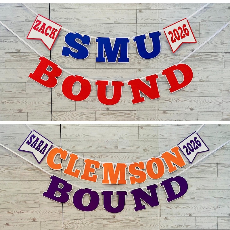 College Bound Banner, Graduation Banner, College Acceptance, High School Graduation, Graduation, Bed Party
