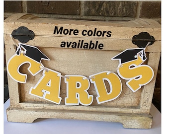 Card graduation banner,mini  card banner , class of 2024 , graduation decorations