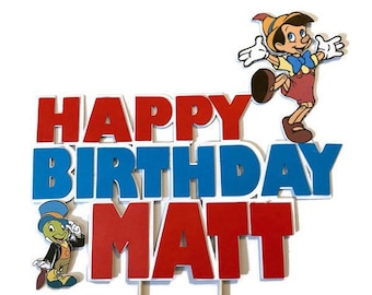 birthday cake topper