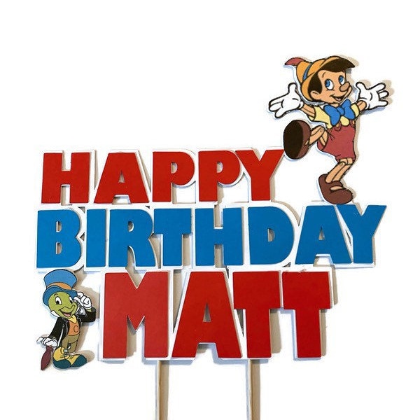 Pinocchio Birthday - Etsy
