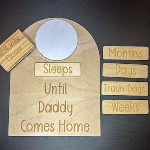 Military Deployment Countdown |Personalized Deployment Tracker for Kids and Families| Homecoming Countdown| Military| Custom Countdown