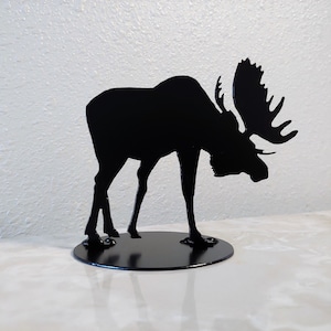 Moose, Home Decor, Shelf Decoration, Steel
