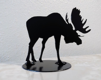 Moose, Home Decor, Shelf Decoration, Steel