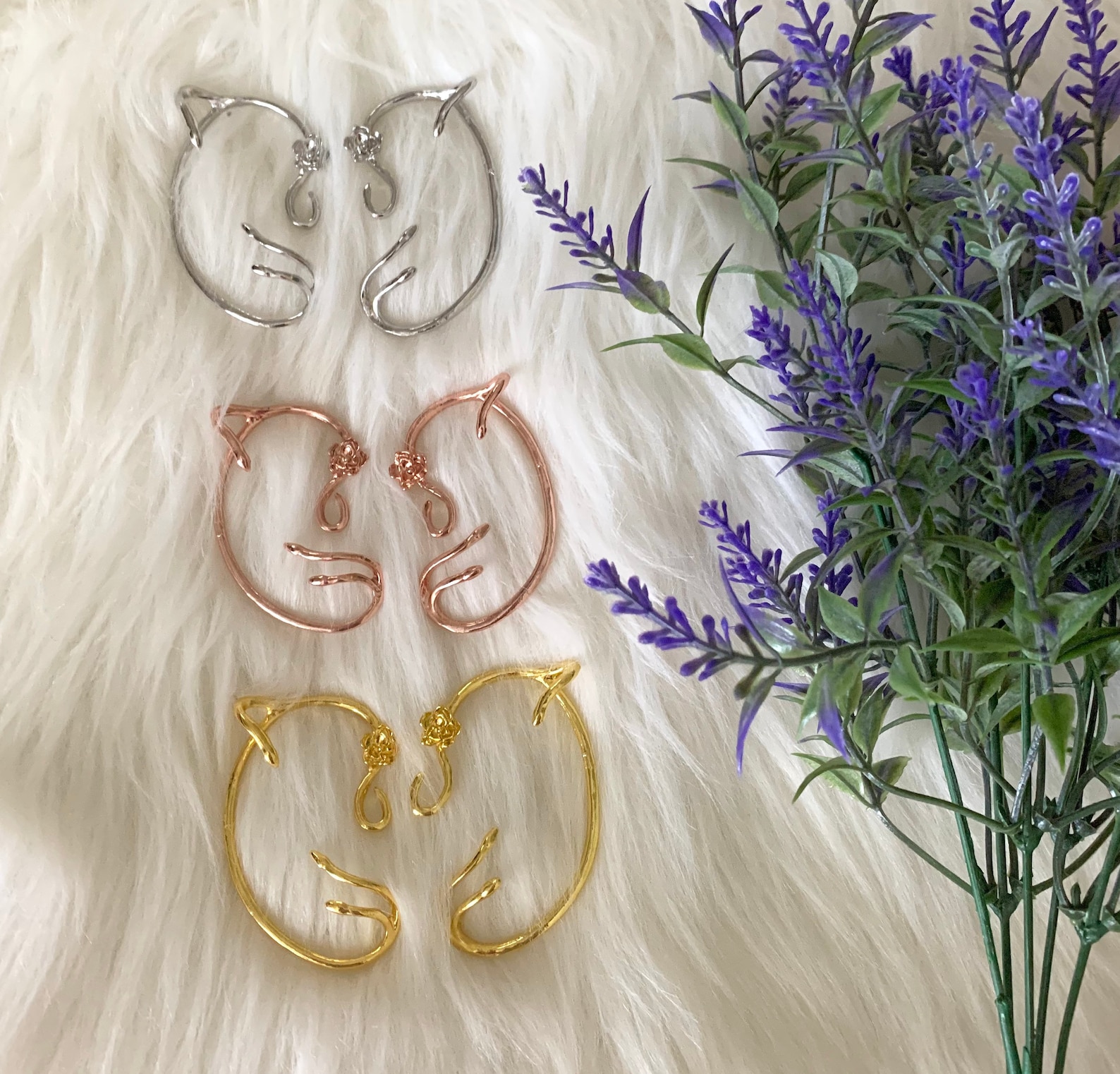 Beauty Beast Ear Cuff Belle Ear Cuff Ear Wrap Jewelry Gift Etsy