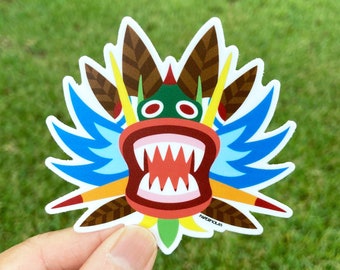 Diablico Sucio Vinyl Sticker, 3" wide