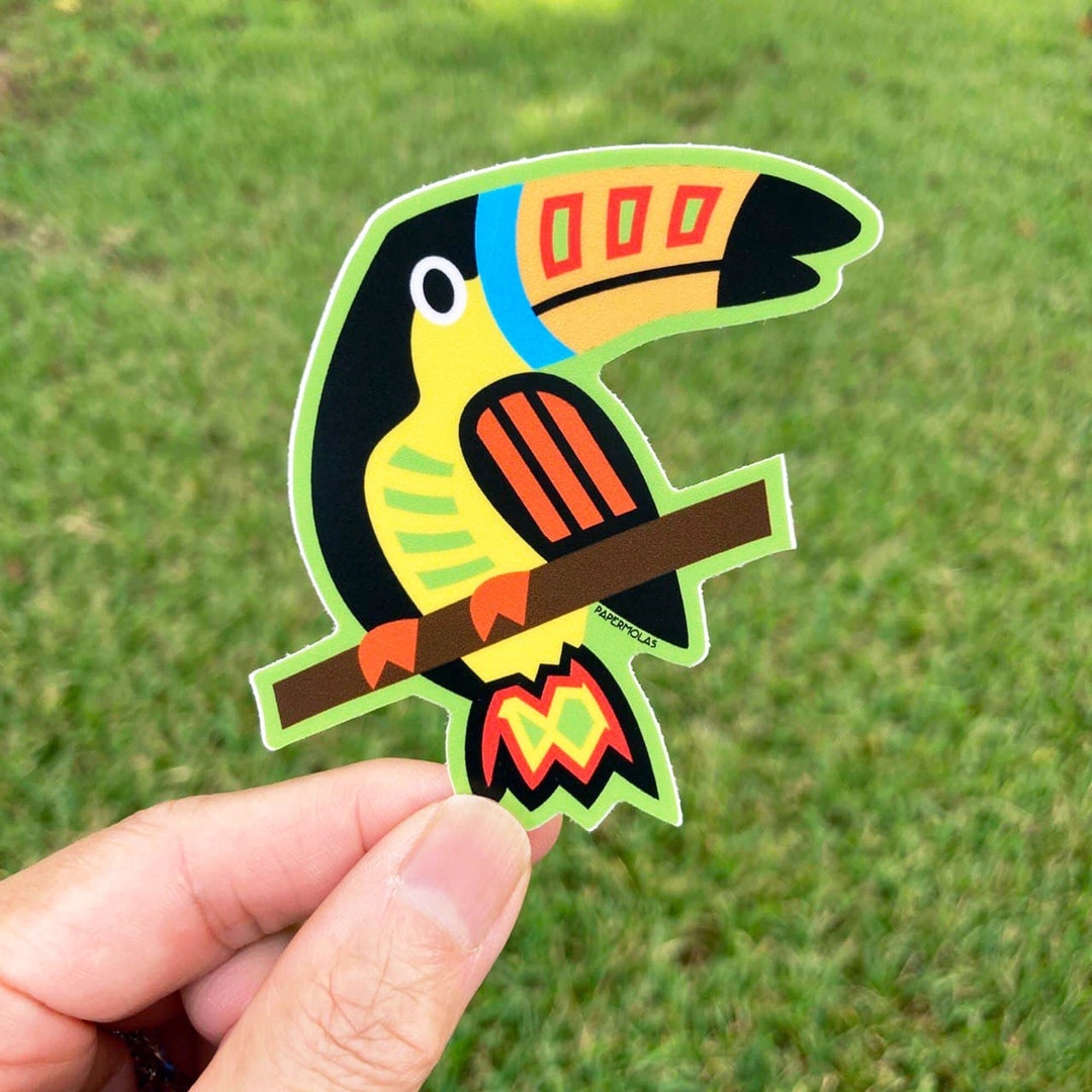 Toucan Vinyl Sticker, 3
