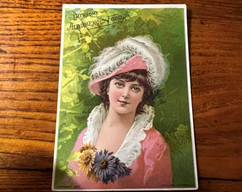1880s Trade Card - Emerson's Albumenoid
