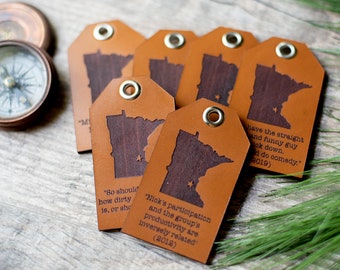 Groomsmen Gift, Bridal Party Luggage Tags, Custom Luggage Tags