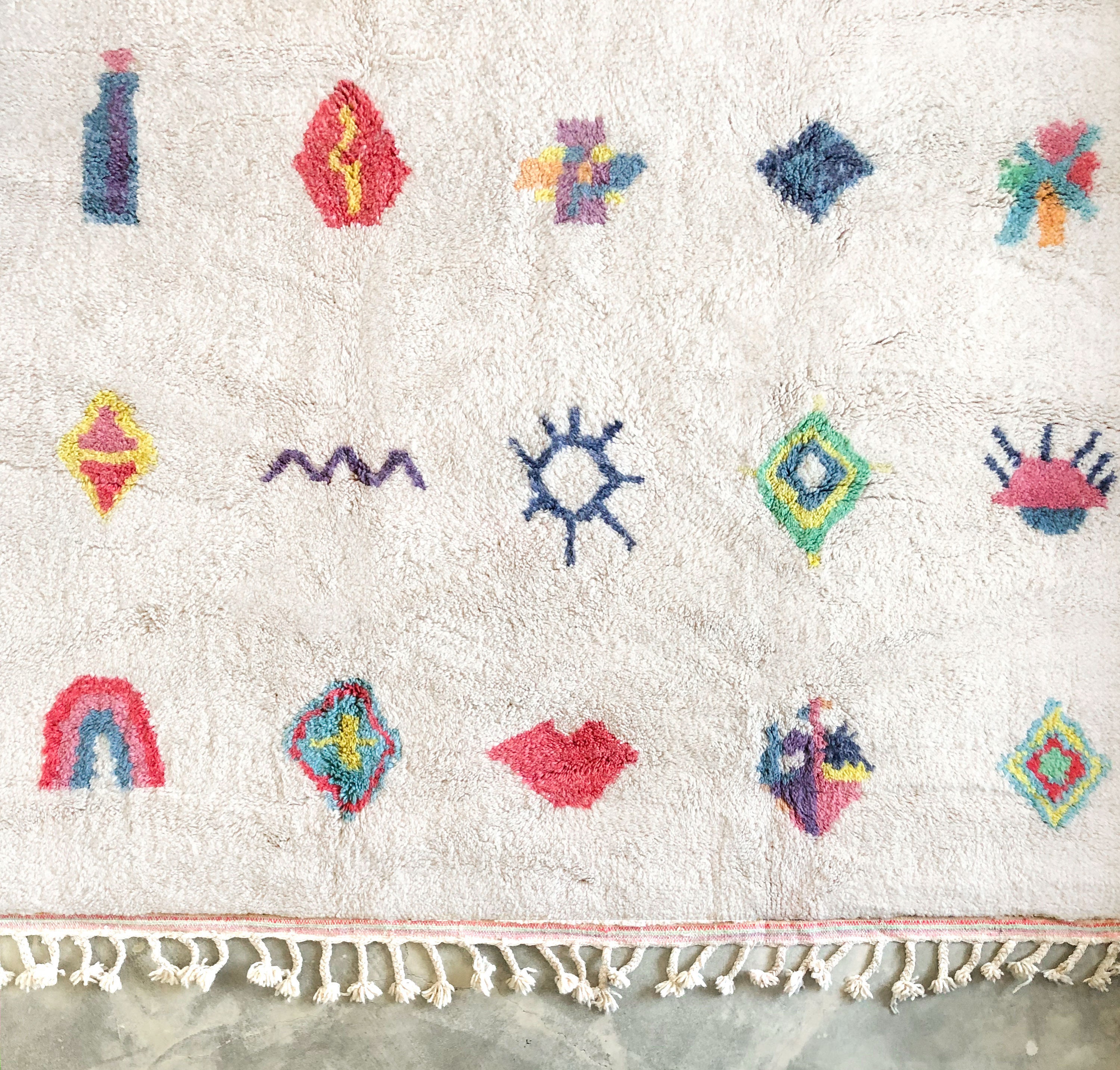 Bright Moroccan Rug Colorful Moroccan Rug Colorful Area Rug Etsy