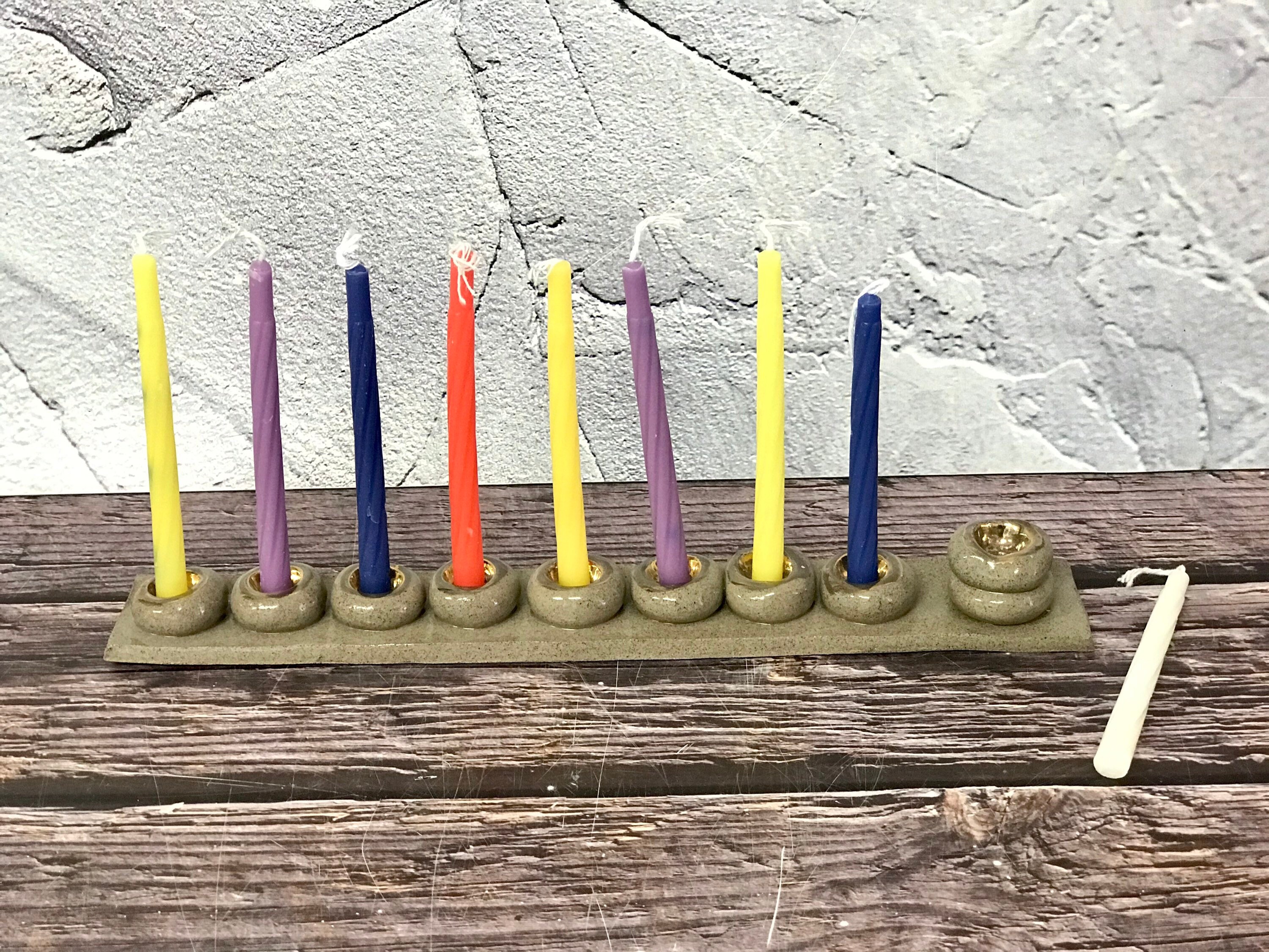 Hanukkah Candles / 44 per Box Made in Israel for Jewish Etsy UK