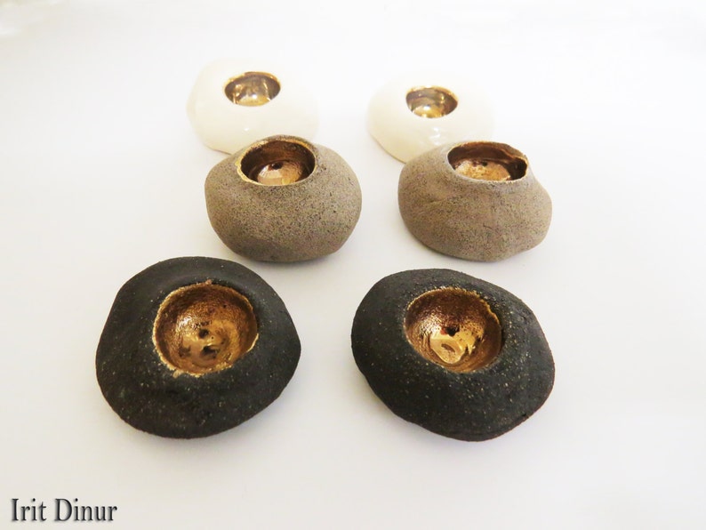 Shabbat candlestick Ceramic Candle holders