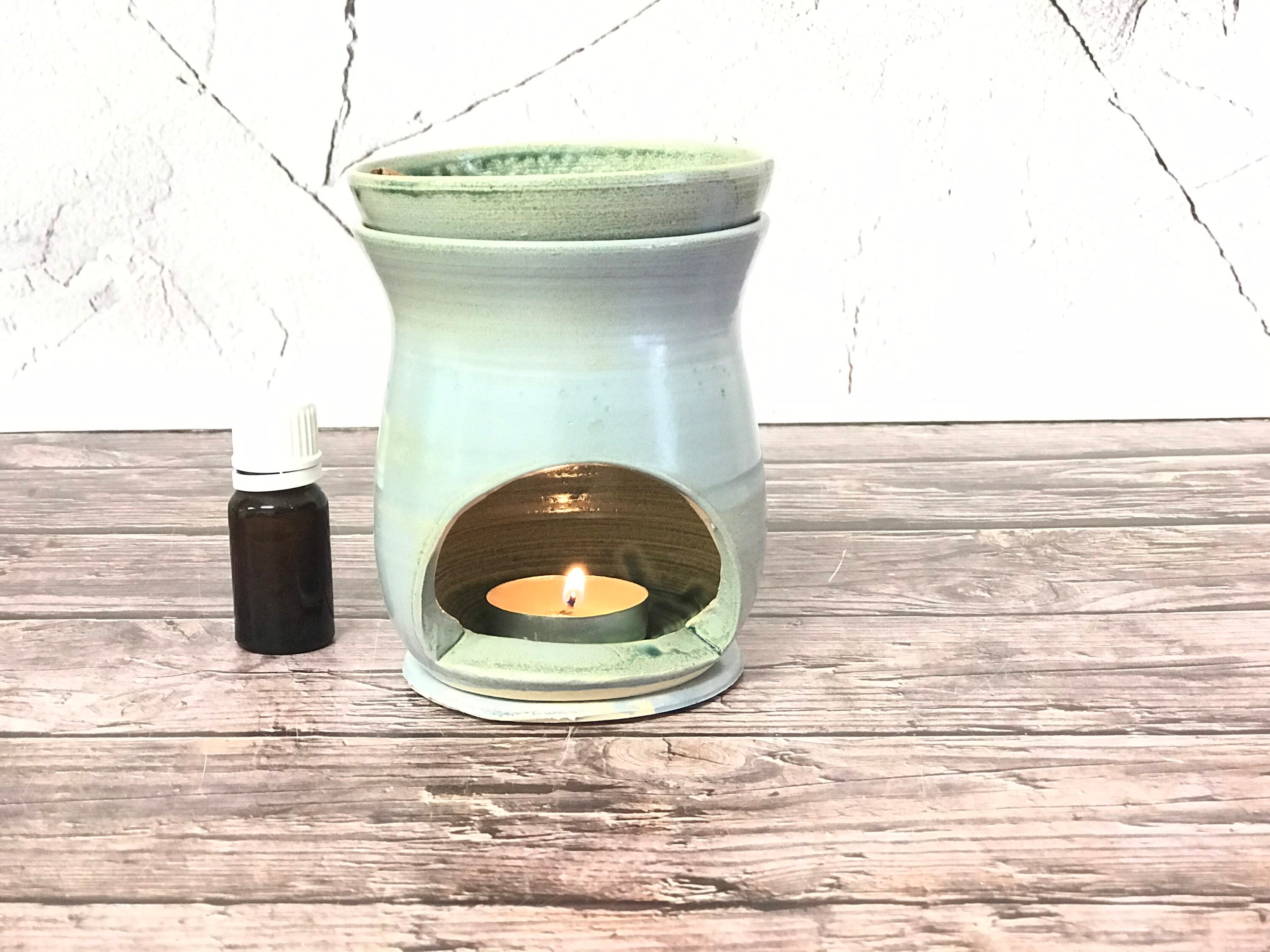 Turquoise natural air freshener Essential Oil Burner Etsy