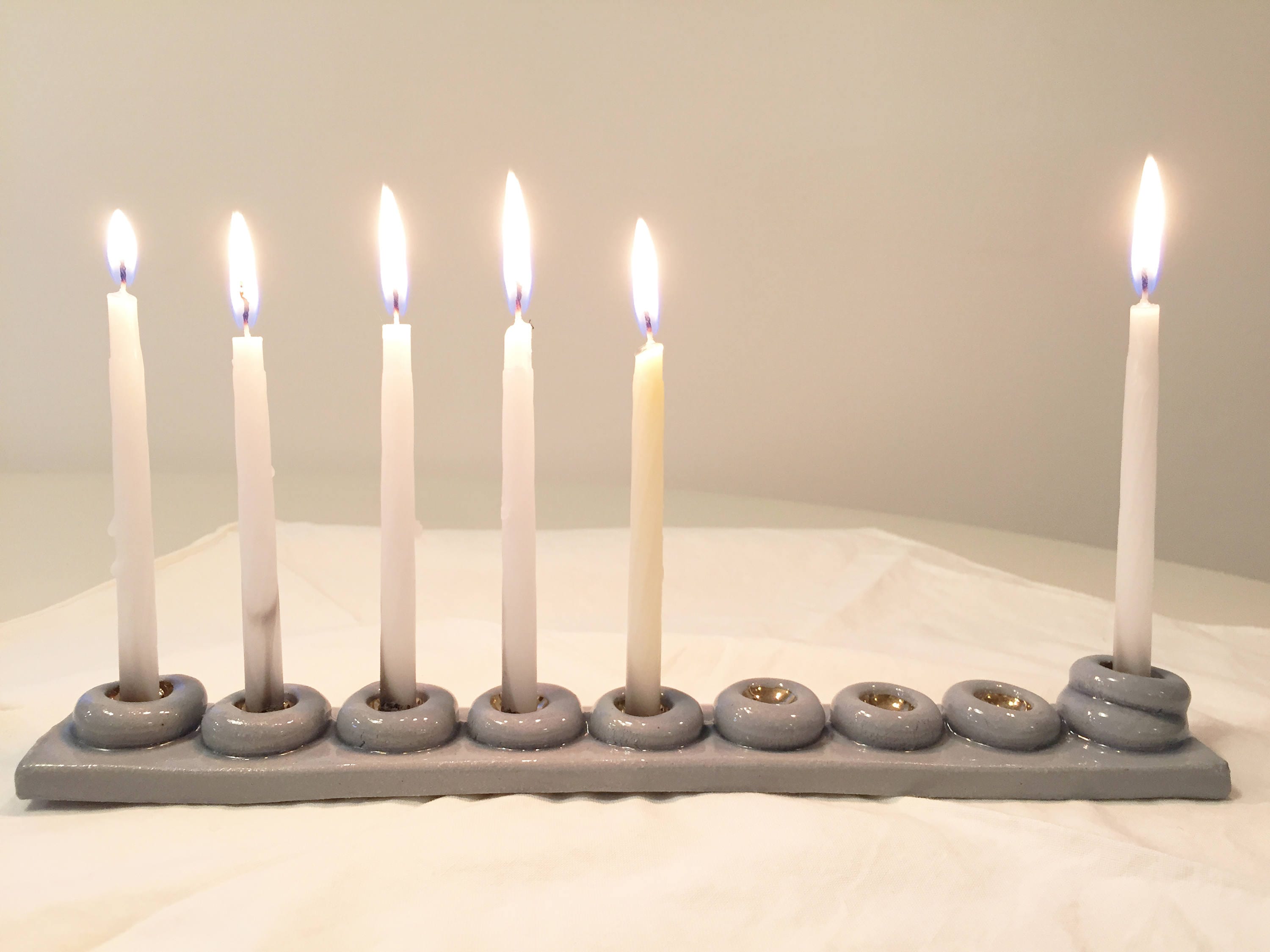 Hanukkah Menorah Unique Jewish Ceramic Menorah Ceramic With Etsy Israel