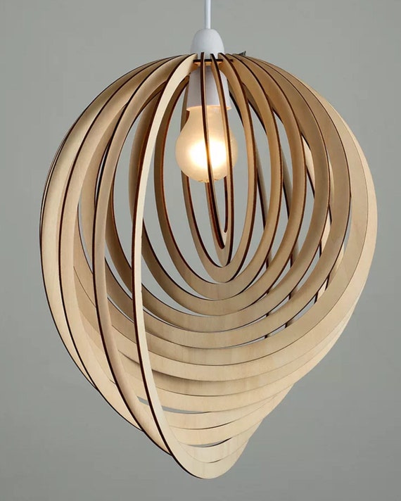 Pendant Light Shade Lamp Shade Ceiling Light Shade Spiral Etsy