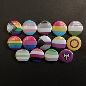Reversible LGBTQIA+ Pride Flag Needle Minder - Customizable