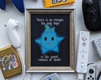 There Is No Escape cross stitch pattern (instant PDF Download)