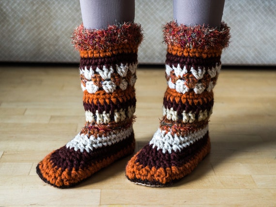 Fuzzy moccasin boots sales