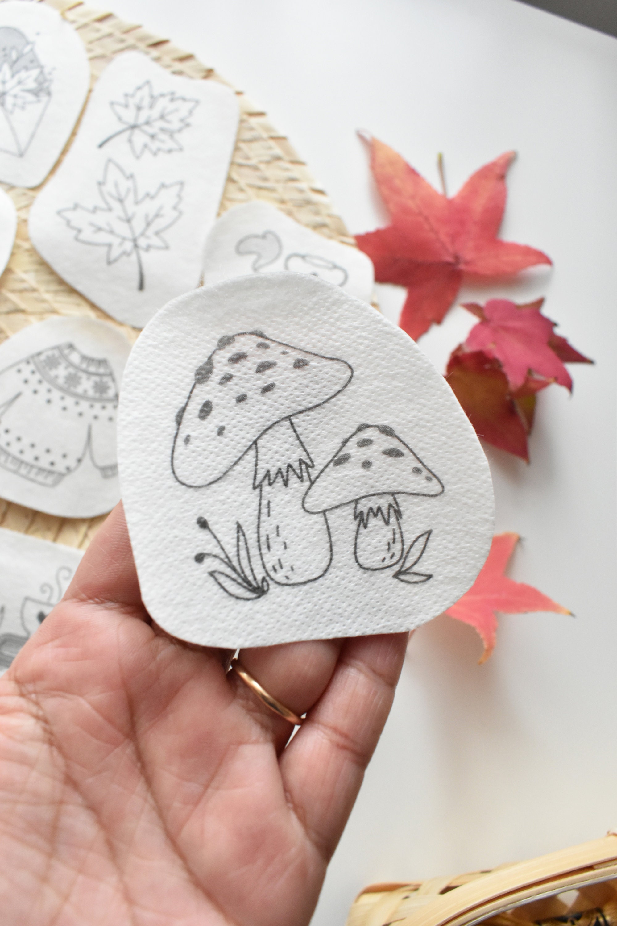 Hello Autumn - Stick and Stitch Embroidery Designs, Water Soluble ...